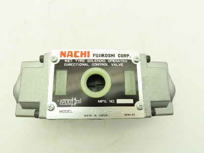 Nachi SS-G03-E3Z-R-C115-E10 Hydraulic Directional Control Solenoid Valve 120V