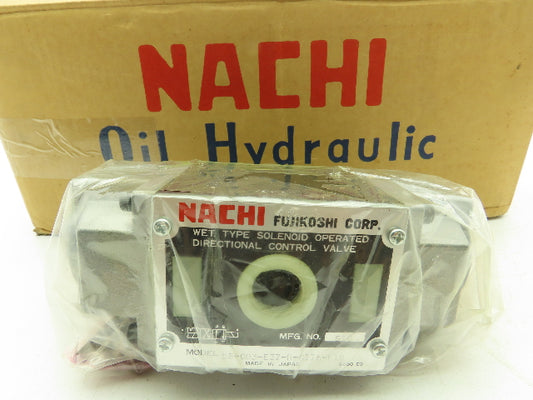 Nachi SS-G03-E3Z-R-C115-E10 Hydraulic Directional Control Solenoid Valve 120V