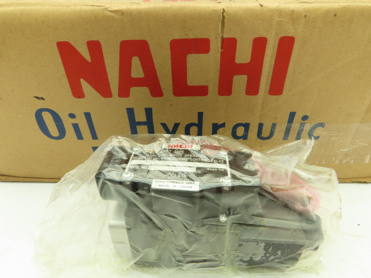 Nachi SS-G01-H3X-R-C230-E20 Hydraulic Directional Control Solenoid Valve 220V