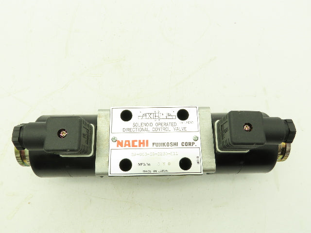 Nachi SA-G03-C9-C230-E11 Hydraulic Directional Control Wet Solenoid Valve 220V
