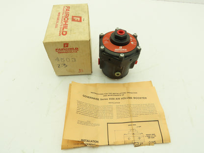 Fairchild 4503 Pneumatic Air Volume Booster Model 4500 2/3 Output