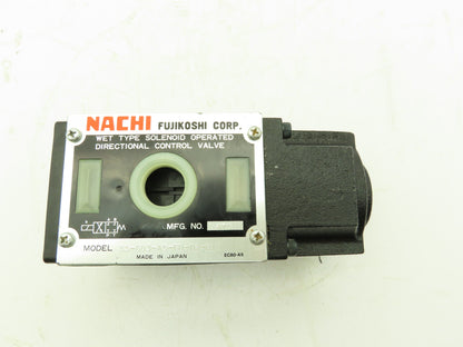 Nachi SS-G03-A5-FR-D2-E10 Hydraulic Directional Control Wet Solenoid Valve 24VDC
