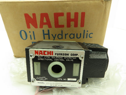 Nachi SS-G03-A5-FR-D2-E10 Hydraulic Directional Control Wet Solenoid Valve 24VDC