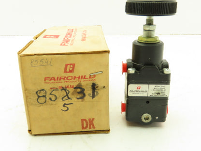 Fairchild 85531 Pneumatic Air Multi Stage Biasing Relay Model 85D 40PSI Output