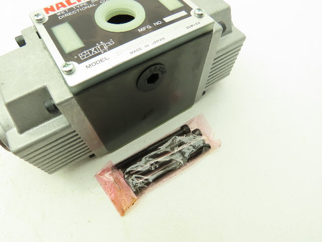 Nachi SS-G03-E3Z-R-C115-E10 Hydraulic Directional Control Solenoid Valve 120V