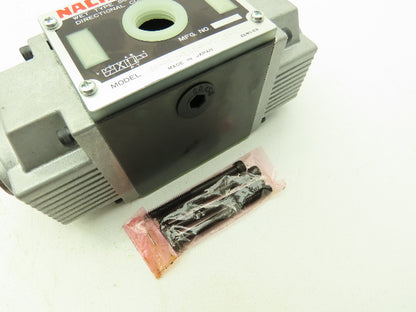 Nachi SS-G03-E3Z-R-C115-E10 Hydraulic Directional Control Solenoid Valve 120V