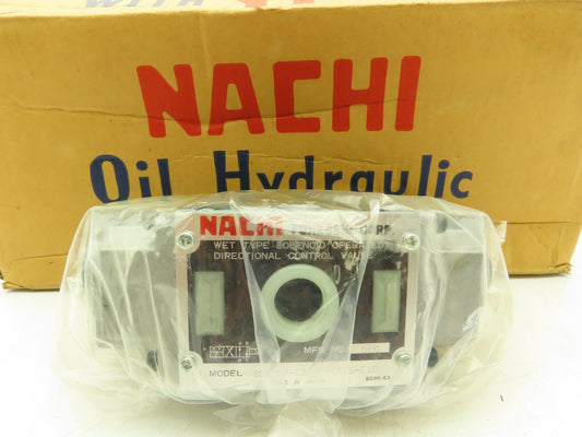 Nachi SS-G03-E3Z-R-C115-E10 Hydraulic Directional Control Solenoid Valve 120V
