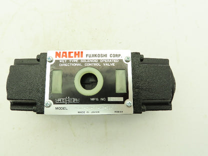 Nachi SS-G03-C4-FR-D2-E10 Hydraulic Directional Control Wet Solenoid Valve 24VDC