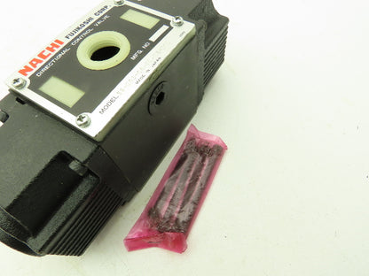 Nachi SS-G03-C4-FR-D2-E10 Hydraulic Directional Control Solenoid Valve 24VDC D05