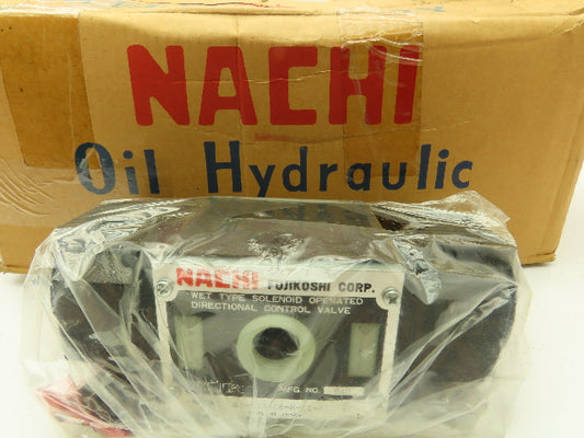 Nachi SS-G03-C6-R-D1-E10 Hydraulic Directional Control Wet Solenoid Valve 12VDC