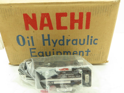 Nachi SS-G01-A2X-R-C115-E20 Hydraulic Directional Control Solenoid Valve 120V