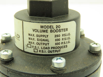 Fairchild 20553 Pneumatic Air Volume Booster 3/1 Output Model 20