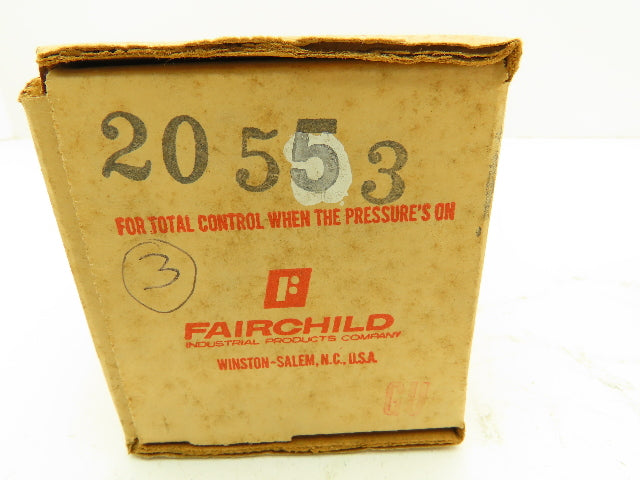 Fairchild 20553 Pneumatic Air Volume Booster 3/1 Output Model 20