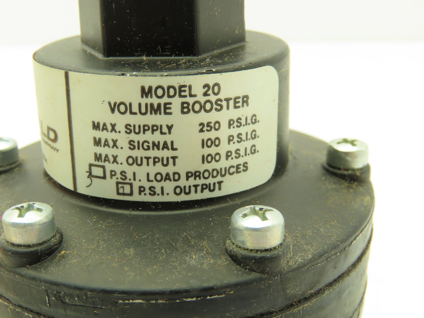 Fairchild 20553 Pneumatic Air Volume Booster 3/1 Output Model 20