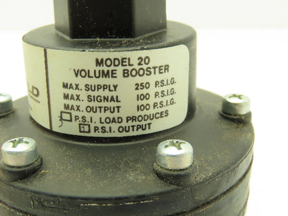 Fairchild 20553 Pneumatic Air Volume Booster 3/1 Output Model 20