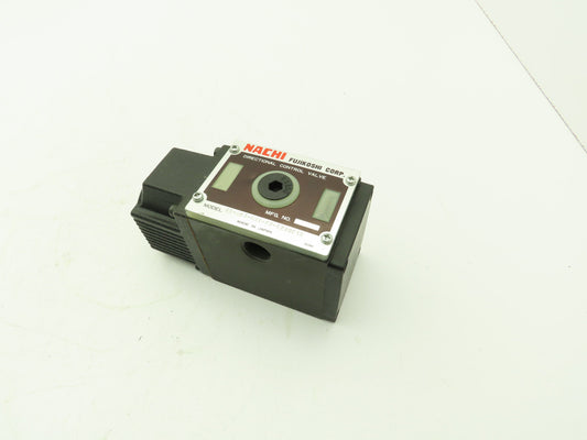Nachi SS-G03-H3X-FR-E230-E10 Hydraulic Directional Control Solenoid Valve 230V