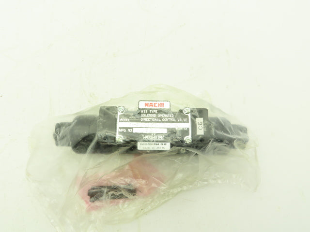 Nachi SS-G01-C6-FR-E230-E20 Hydraulic Directional Control Solenoid Valve 220V