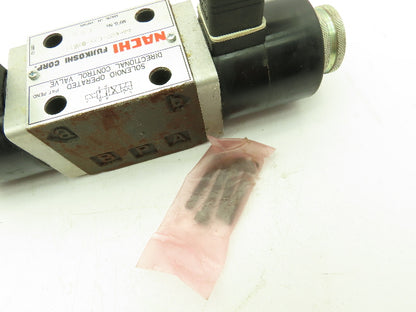 Nachi SA-G03-E3X-D1-E11 Hydraulic Directional Control Wet Solenoid Valve 12VDC