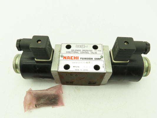 Nachi SA-G03-E3X-D1-E11 Hydraulic Directional Control Wet Solenoid Valve 12VDC