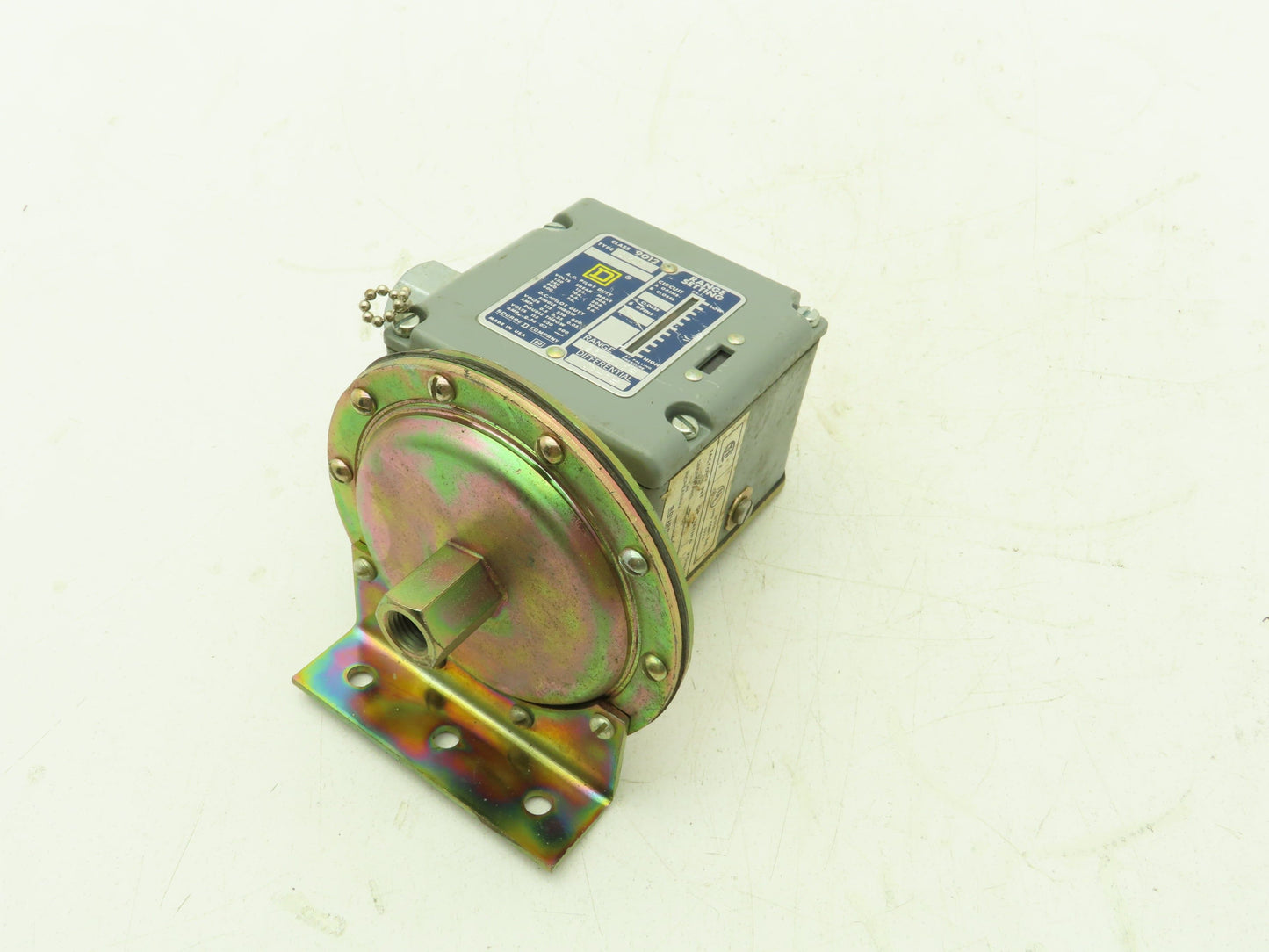 Square D 9012 AMW1 Pressure Switch 0.25-2.5#  120V-600VAC