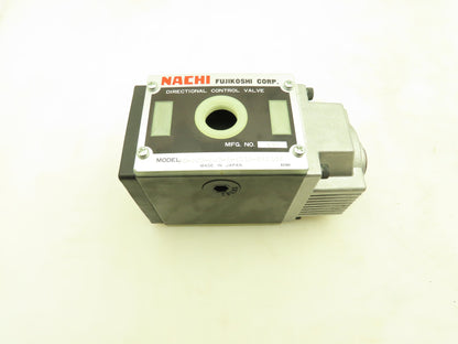 Nachi SS-G03-H43-R-C115-E8916A Hydraulic Directional Control Solenoid Valve 120V