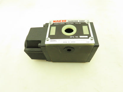 Nachi SS-G03-A04-R-D1-E8916A Hydraulic Directional Control Solenoid Valve 12VDC