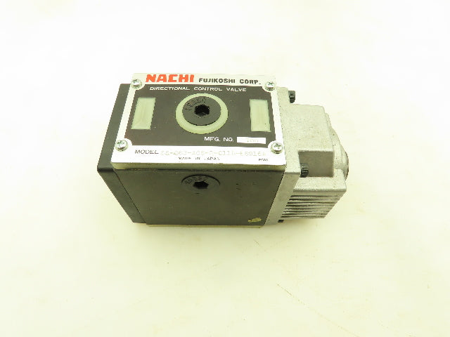 Nachi SS-G03-A06-R-C115-E8916A Hydraulic Directional Control Solenoid Valve 120V