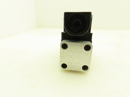 Nachi SS-G01-A5-R-D1-E20 Hydraulic Directional Control Solenoid Valve 12VDC D03