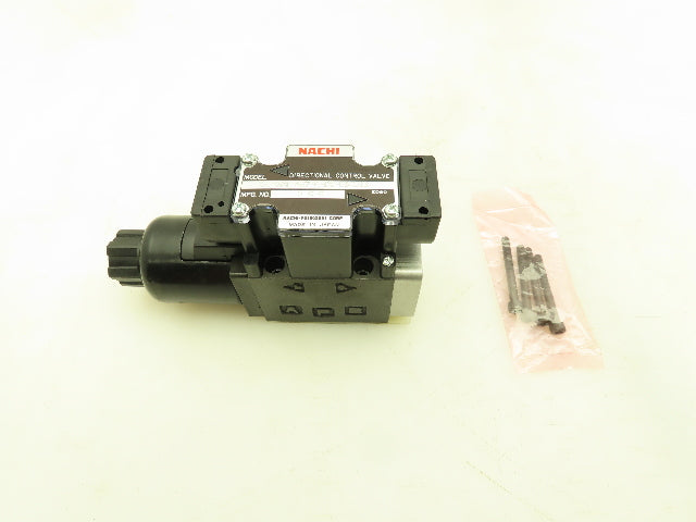 Nachi SS-G01-A37-R-D1-E9331A Hydraulic Directional Control Solenoid Valve 12VDC