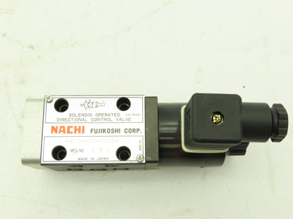 Nachi SA-G01-H3X-C115-E20 Hydraulic Directional Control Solenoid Valve 120V D03