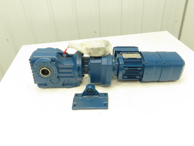 Sew-Eurodrive KH47/T R37  Helical Gearmotor 112:1 Ratio 1/2HP 230/460V 3PH S1