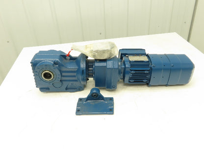 Sew-Eurodrive KH47/T R37  Helical Gearmotor 112:1 Ratio 1/2HP 230/460V 3PH S1
