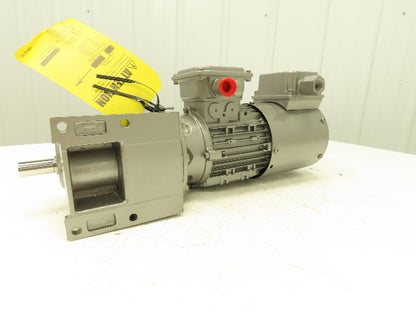 Nord SK02-71S/4 CUS FC Helical In-Line Gearmotor 28:1 Ratio 0.33HP 230/460V 3PH