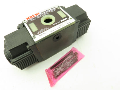 Nachi SS-G03-C4-FR-D2-E10 Hydraulic Directional Control Solenoid Valve 24VDC D05
