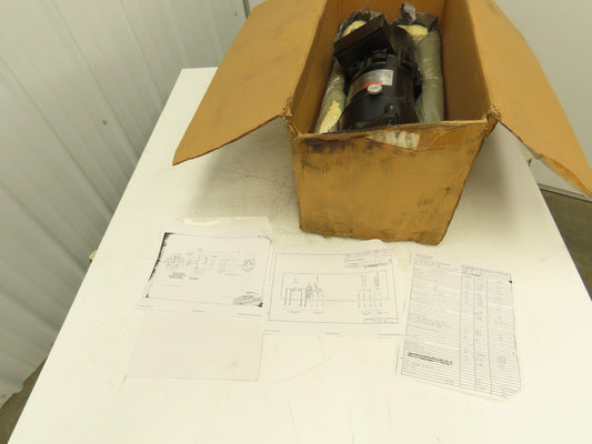 Elwood Gettys 16-0081-12  DC Servo Motor 13Nm 24A 2400 RPM 115 Lb-In Torque