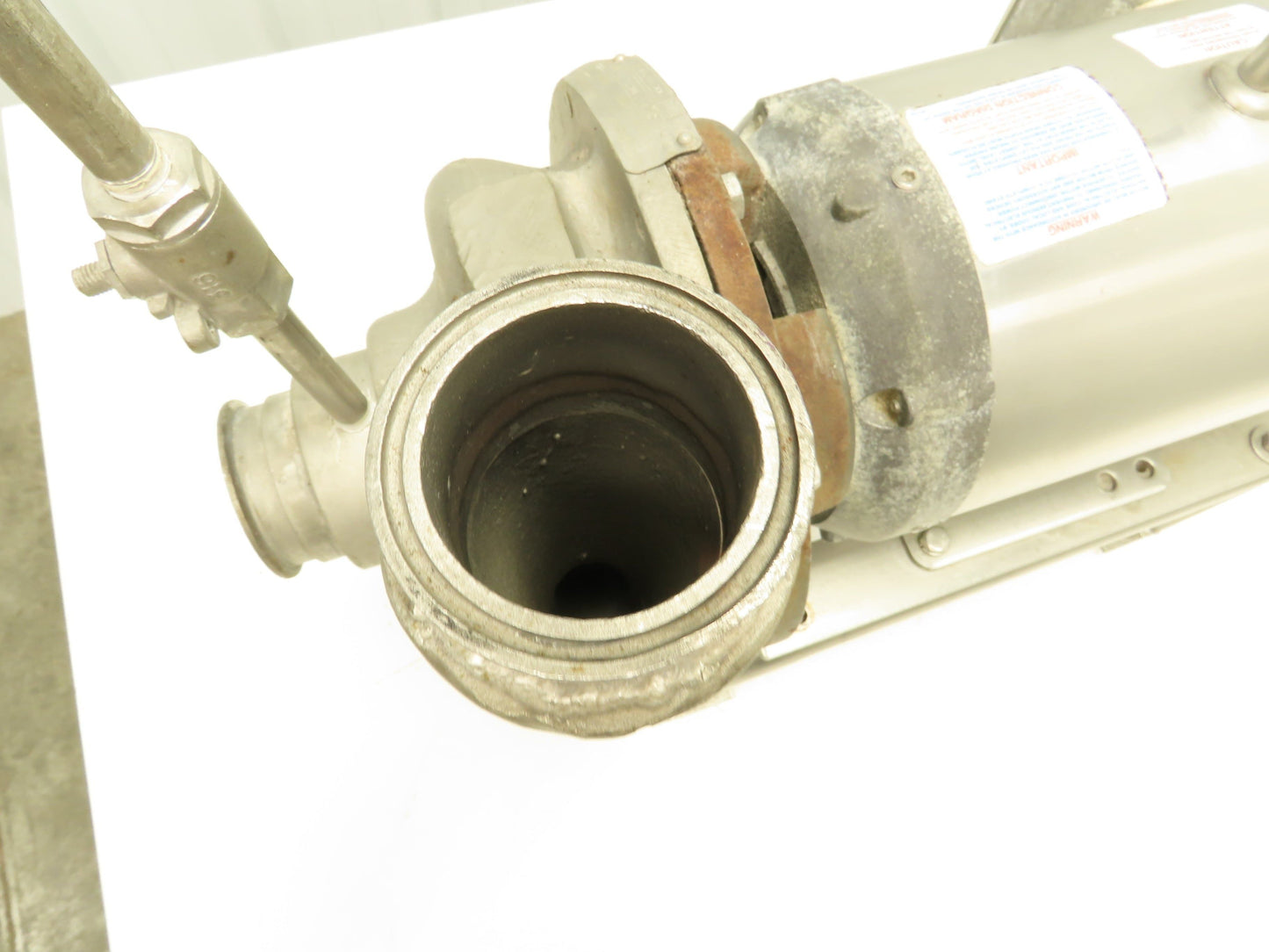 Ampco Centrifugal Pump SS 2 1/2x2" DC2 5" Impeller 5 HP Motor 230/460V Stainless