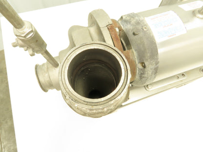 Ampco Centrifugal Pump SS 2 1/2x2" DC2 5" Impeller 5 HP Motor 230/460V Stainless