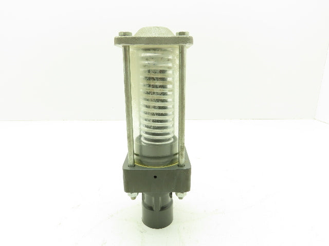 Plast-o-matic D075B-NC PVC Valve Pneumatic Controlled 3/4" NPT Sch 80
