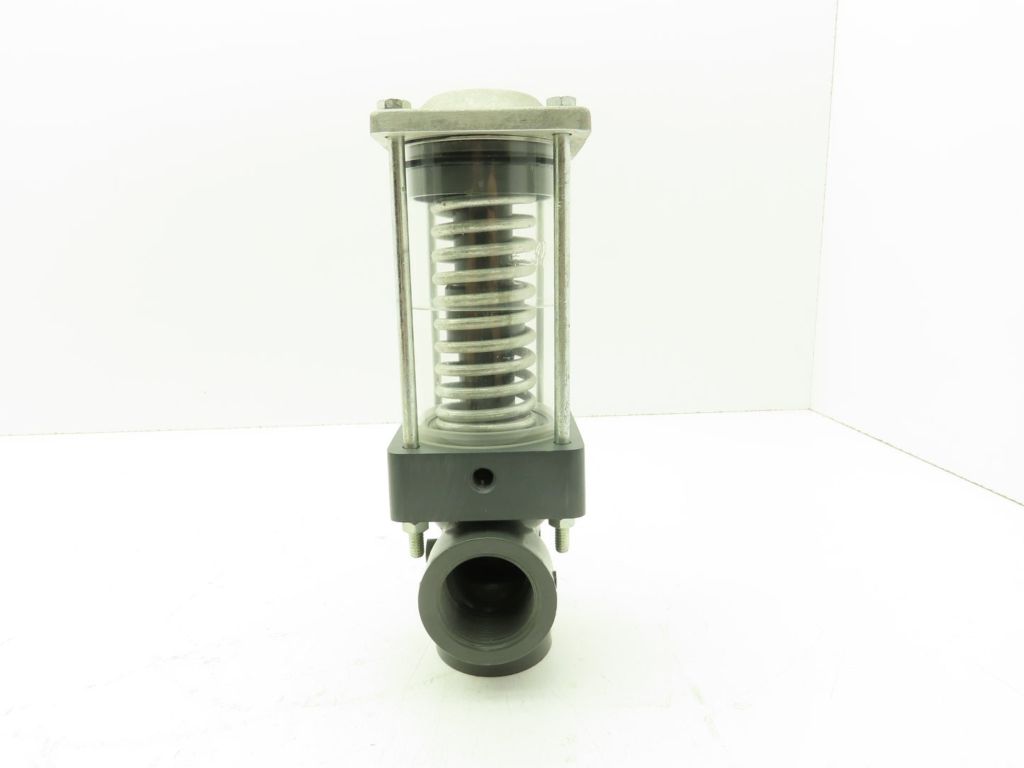Plast-o-matic DS125LV-NO-PV PVC Valve Pneumatic Air Controlled 1 1/4" NPT Sch 80