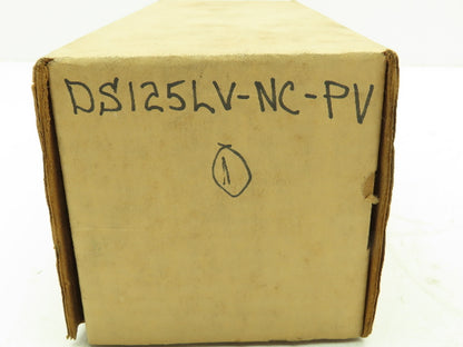 Plast-o-matic DS125LV-NO-PV PVC Valve Pneumatic Air Controlled 1 1/4" NPT Sch 80