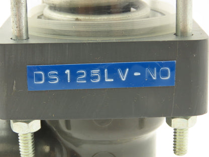 Plast-o-matic DS125LV-NO-PV PVC Valve Pneumatic Air Controlled 1 1/4" NPT Sch 80