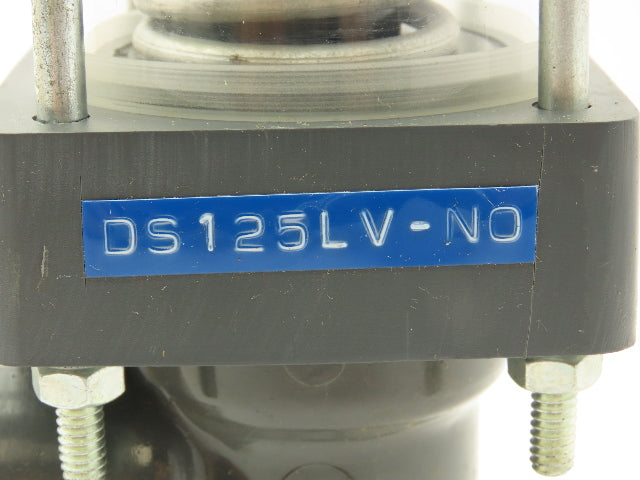 Plast-o-matic DS125LV-NO-PV PVC Valve Pneumatic Air Controlled 1 1/4" NPT Sch 80