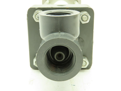 Plast-o-matic DS075B-NC PVC Valve Pneumatic Controlled 3/4" NPT Sch 80 NC