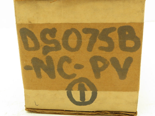 Plast-o-matic DS075B-NC PVC Valve Pneumatic Controlled 3/4" NPT Sch 80 NC