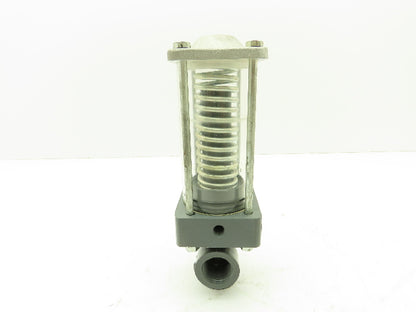 Plast-o-matic DS075B-NC PVC Valve Pneumatic Controlled 3/4" NPT Sch 80 NC
