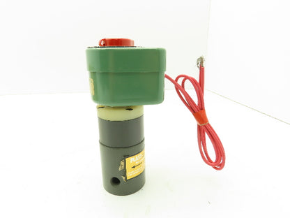 Plast-o-matic EASY1B8G20 Solenoid Valve 1/8" Ports 140PSI 1/4" Orifice 120V Coil