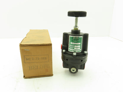 Beloit MC2-75-98B Pneumatic Air Pressure Regulator 60 PSI Adjustable