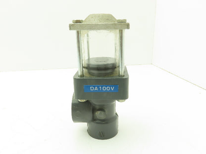 Plast-o-matic DA100V PVC Valve Pneumatic Shutoff 1" NPT Sch 80 Double Action