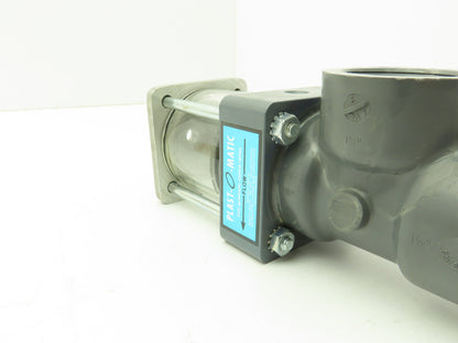 Plast-o-matic DA125V-PVC 1 1/4" Shutoff Valve Pneumatic Controlled Automatic