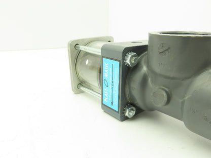 Plast-o-matic DA125V-PVC 1 1/4" Shutoff Valve Pneumatic Controlled Automatic